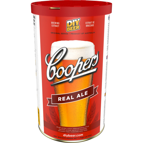 Coopers bier Real Ale